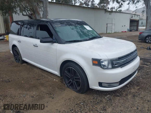 2015 Ford Flex SEL z VIN 2FMGK5C89FBA02548, wystawiony jako IAAI lot #41775436 z przebiegiem 132 856 mil mil oraz . Historia ofert i sprzedaży dostępna na DreamBid. Obrazek 1.