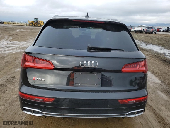 2019 Audi SQ5 Prestige with VIN WA1C4AFY2K2003424, listed as a Copart auction lot 85478224 with 32,426 mi miles and Salvage Title. Bid and sale history available at carsss.com. Image 6.