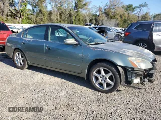 2002 Nissan Altima SE with VIN 1N4BL11D52C240613, listed as a Copart auction lot 46549035 with 197,341 mi miles and Salvage Title. Bid and sale history available at carsss.com. Image 4.