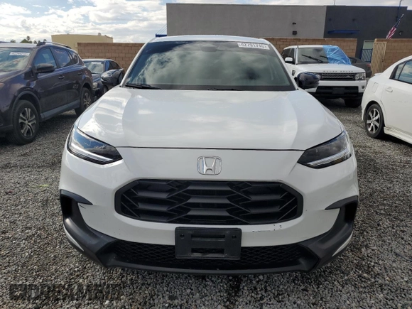 2024 Honda HR-V Sport with VIN 3CZRZ2H54RM749056, listed as a Copart auction lot 42791745 with 15,978 mi miles and Salvage title. Bid and sale history available at DreamBid. Image 5.
