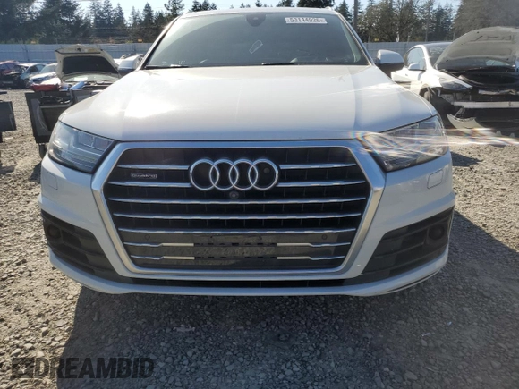 2017 Audi Q7 with VIN WA1WABF75HD011159, listed as a Copart auction lot 53144925 with 110,523 mi miles and Salvage title. Bid and sale history available at DreamBid. Image 5.