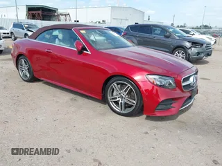 2018 Mercedes-Benz E 400 with VIN WDD1K6FBXJF059216, listed as a IAAI auction lot 42054570 with 30,151 mi miles and . Bid and sale history available at DreamBid. Image 1.