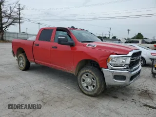 2024 Ram 2500 Tradesman with VIN 3C6UR5CJ3RG154565, listed as a Copart auction lot 64060144 with Not provided miles and Salvage title. Bid and sale history available at DreamBid. Image 4.