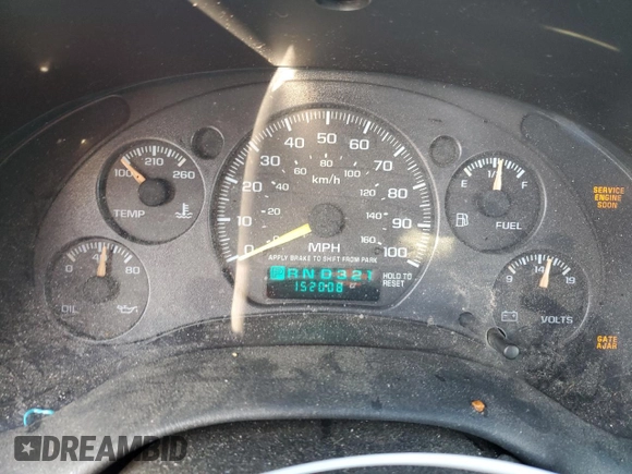 2000 Chevrolet Blazer LT z VIN 1GNDT13W9Y2135306, wystawiony jako Copart lot #47902155 z przebiegiem 152 008 mil mil oraz Szkoda całkowita • Salvage title. Historia ofert i sprzedaży dostępna na DreamBid. Obrazek 9.