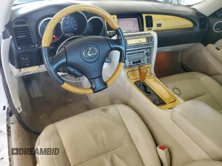 2003 Lexus SC 430 z VIN JTHFN48YX30045320, wystawiony jako Copart lot #57385515 z przebiegiem 104 178 mil mil oraz Szkoda całkowita • Salvage title. Historia ofert i sprzedaży dostępna na DreamBid. Obrazek 8.
