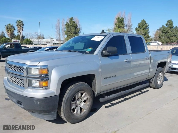 2015 Chevrolet Silverado 1500 LT with VIN 3GCUKREC5FG102367, listed as a IAAI auction lot 41960276 with 167,336 mi miles. Bid and sale history available at carsss.com. Image 6.