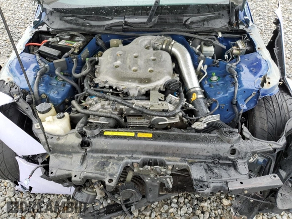 2003 Nissan 350Z Touring with VIN JN1AZ34EX3T015693, listed as a Copart auction lot 51972265 with 0 mi miles and Salvage Title. Bid and sale history available at carsss.com. Image 11.