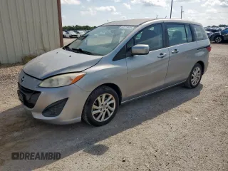 2012 Mazda 5 Sport with VIN JM1CW2BLXC0132718, listed as a Copart auction lot 65219445 with 114,009 mi miles and Salvage title. Bid and sale history available at DreamBid. Image 1.