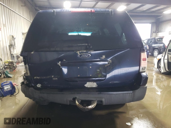 2003 Ford Expedition XLT Value with VIN 1FMPU16WX3LB09889, listed as a Copart auction lot 78400864 with 126,404 mi miles and Salvage Title. Bid and sale history available at carsss.com. Image 6.