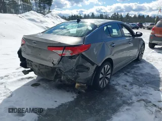 2012 Kia Optima SX with VIN 5XXGR4A66CG005804, listed as a IAAI auction lot 41499342 with 115,808 mi miles and . Bid and sale history available at carsss.com. Image 4.