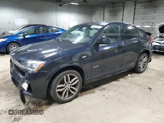 2016 BMW X4 xDrive28i z VIN 5UXXW3C51G0R20377, wystawiony jako Copart lot #56760505 z przebiegiem 106 669 mil mil oraz Nie do naprawy • Non repairable. Historia ofert i sprzedaży dostępna na DreamBid. Obrazek 1.