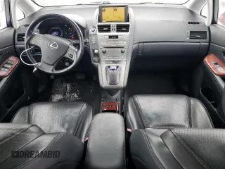 2010 Lexus HS 250h with VIN JTHBB1BA9A2005121, listed as a Copart auction lot 87825175 with 124,594 mi miles and Salvage Title. Bid and sale history available at DreamBid. Image 8.