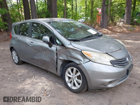 2014 Nissan Note SV z VIN 3N1CE2CP2EL376683, wystawiony jako IAAI lot #42123277 z przebiegiem 144 171 mil mil oraz . Historia ofert i sprzedaży dostępna na DreamBid. Obrazek 1.