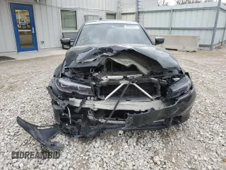 2020 BMW 3 Series 330i xDrive with VIN 3MW5R7J01L8B21498, listed as a Copart auction lot 49526285 with 76,575 mi miles and Salvage Title. Bid and sale history available at carsss.com. Image 5.