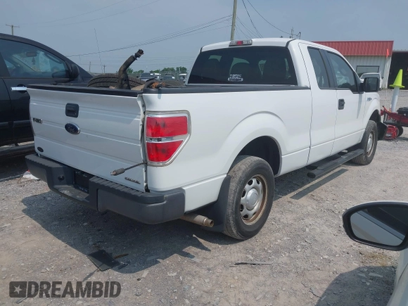 2012 Ford F-150 XL with VIN 1FTEX1EM0CFC10442, listed as a IAAI auction lot 42411826 with 176,318 mi miles and . Bid and sale history available at DreamBid. Image 4.