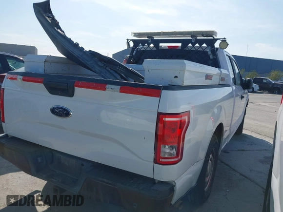 2016 Ford F-150 XL with VIN 1FTEX1C87GKD33643, listed as a IAAI auction lot 41837905 with 105,353 mi miles and . Bid and sale history available at carsss.com. Image 4.