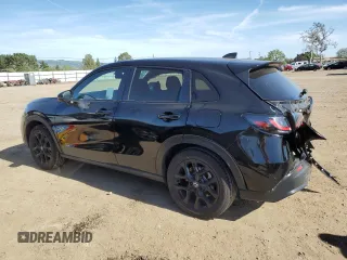 2024 Honda HR-V Sport with VIN 3CZRZ1H51RM717160, listed as a Copart auction lot 52187535 with 73,361 mi miles and Salvage Title. Bid and sale history available at carsss.com. Image 2.