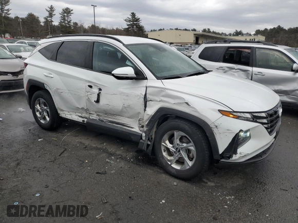 2022 Hyundai Tucson SEL with VIN 5NMJBCAE8NH086319, listed as a Copart auction lot 47069905 with 69,485 mi miles and Salvage Title. Bid and sale history available at carsss.com. Image 4.