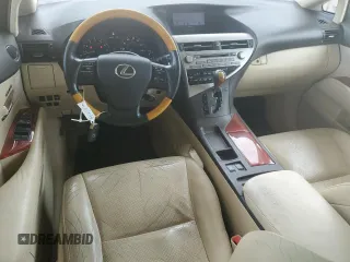 2012 Lexus RX 350 z VIN 2T2ZK1BA4CC081717, wystawiony jako Copart lot #58783105 z przebiegiem 166 897 mil mil oraz Szkoda całkowita • Salvage title. Historia ofert i sprzedaży dostępna na DreamBid. Obrazek 8.
