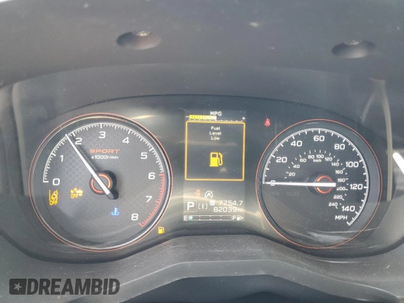 2020 Subaru Forester Special Sports with VIN JF2SKALCXLH419897, listed as a Copart auction lot 60259145 with 82,039 mi miles and Salvage title. Bid and sale history available at DreamBid. Image 9.