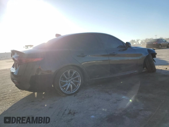 2022 Alfa Romeo Giulia with VIN ZARFAMAN8N7659604, listed as a Copart auction lot 88240735 with 54,903 mi miles and Non repairable. Bid and sale history available at DreamBid. Image 3.