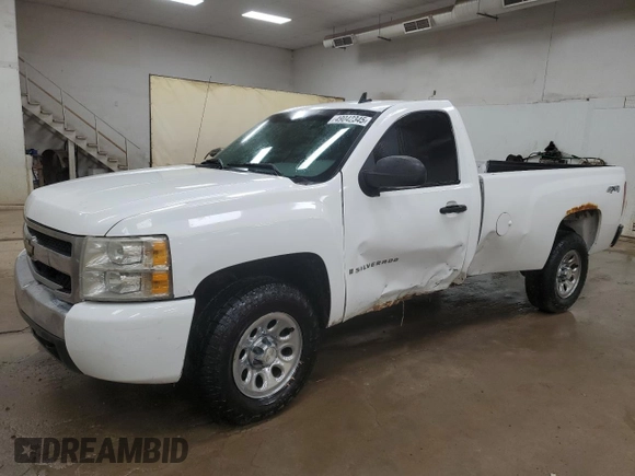 2008 Chevrolet Silverado 1500 Work Truck with VIN 1GCEK14C78Z327349, listed as a Copart auction lot 49042345 with 138,921 mi miles and Clean Title. Bid and sale history available at carsss.com. Image 1.