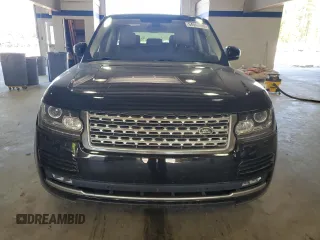 2016 Land Rover Range Rover HSE with VIN SALGS2KF2GA258801, listed as a Copart auction lot 54948595 with 56,495 mi miles and Salvage title. Bid and sale history available at DreamBid. Image 5.