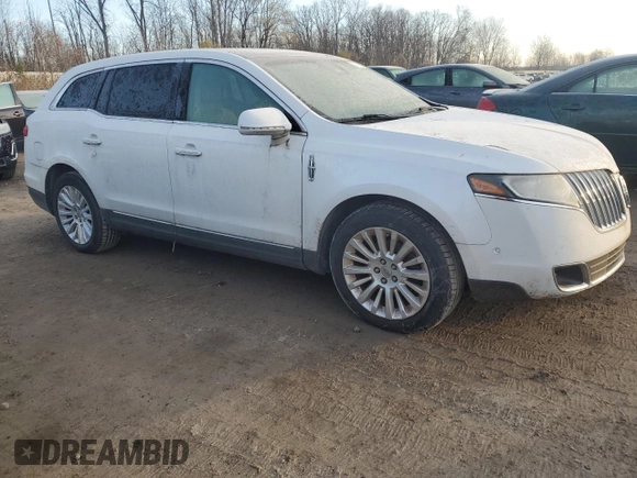 2012 Lincoln MKT EcoBoost with VIN 2LMHJ5AT3CBL55026, listed as a Copart auction lot 82169304 with 119,019 mi miles and Clean Title. Bid and sale history available at DreamBid. Image 4.