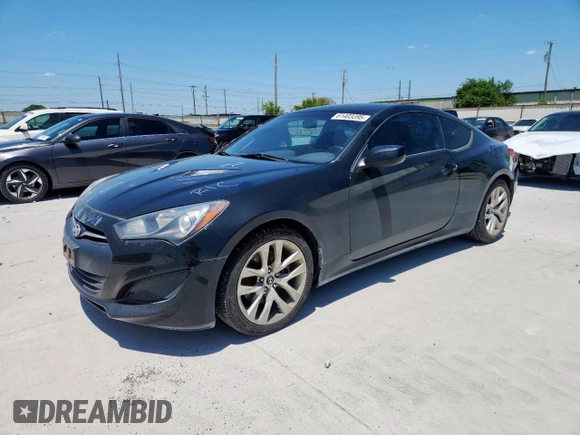 2013 Hyundai Genesis Coupe 2.0T with VIN KMHHT6KD5DU090446, listed as a Copart auction lot 61403395 with 81,331 mi miles and Salvage title. Bid and sale history available at DreamBid. Image 1.