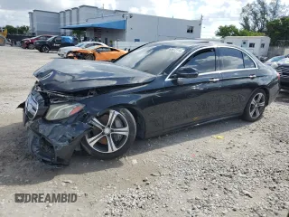 2017 Mercedes-Benz E-Class E 300 Luxury with VIN WDDZF4KB8HA111130, listed as a Copart auction lot 63872114 with 78,544 mi miles and Salvage Title. Bid and sale history available at carsss.com. Image 1.
