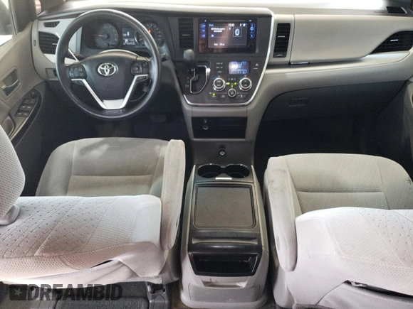 2015 Toyota Sienna LE AAS with VIN 5TDKK3DC5FS663627, listed as a Copart auction lot 59930455 with 125,858 mi miles and Salvage title. Bid and sale history available at DreamBid. Image 8.