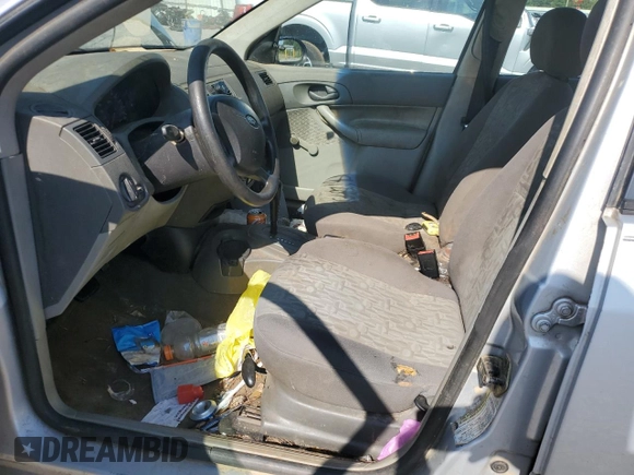 2005 Ford Focus S with VIN 1FAFP34N95W181431, listed as a Copart auction lot 61812845 with Not provided miles and Salvage title. Bid and sale history available at DreamBid. Image 7.