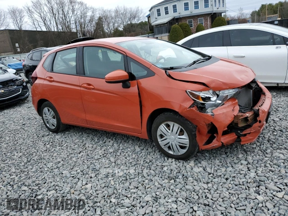 2018 Honda Fit LX with VIN 3HGGK5H43JM700138, listed as a Copart auction lot 52957555 with 55,309 mi miles and Salvage Title. Bid and sale history available at carsss.com. Image 4.