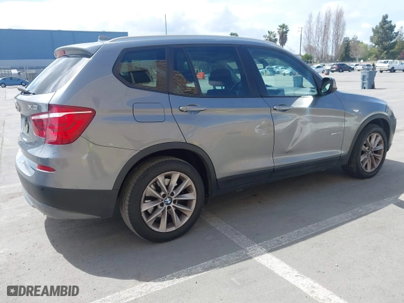 2013 BMW X3 xDrive28i with VIN 5UXWX9C59D0A17792, listed as a IAAI auction lot 41902533 with 63,104 mi miles. Bid and sale history available at carsss.com. Image 4.
