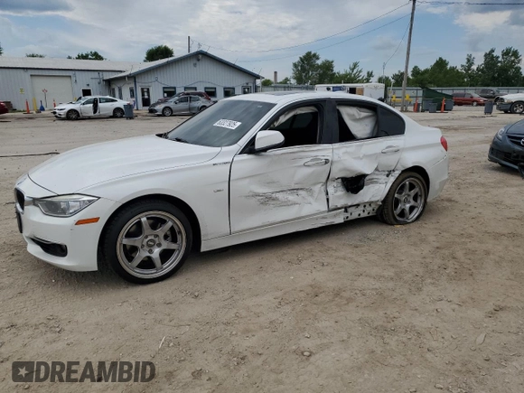2012 BMW 3 Series 328i with VIN WBA3A5C55CF259337, listed as a Copart auction lot 63327925 with 132,019 mi miles and Salvage title. Bid and sale history available at DreamBid. Image 1.
