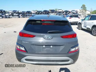2023 Hyundai Kona SEL with VIN KM8K62AB9PU061431, listed as a IAAI auction lot 41890284 with 3,377 mi miles and . Bid and sale history available at carsss.com. Image 15.