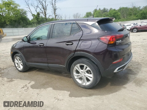 2020 Buick Encore GX Preferred with VIN KL4MMCSL4LB072806, listed as a Copart auction lot 59959465 with 50,662 mi miles and Salvage title. Bid and sale history available at DreamBid. Image 2.