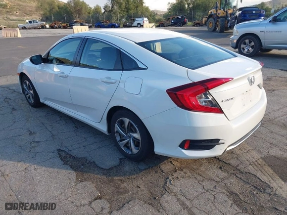 2019 Honda Civic Sedan LX with VIN 2HGFC2F67KH506515, listed as a IAAI auction lot 41755585 with 87,528 mi miles. Bid and sale history available at carsss.com. Image 3.
