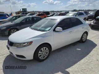 2010 Kia Forte EX with VIN KNAFU4A22A5184977, listed as a Copart auction lot 77189024 with Not Provided miles and Clean Title. Bid and sale history available at carsss.com. Image 1.