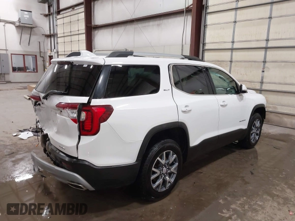2023 GMC Acadia SLT with VIN 1GKKNULS3PZ265228, listed as a IAAI auction lot 41596328 with 37,366 mi miles and . Bid and sale history available at DreamBid. Image 4.