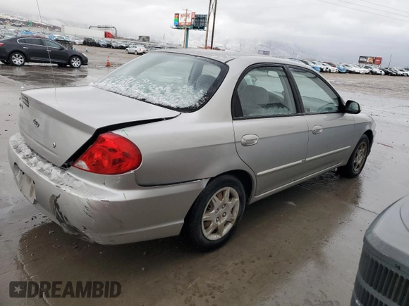 2004 Kia Spectra z VIN KNAFB121845304019, wystawiony jako Copart lot #86731644 z przebiegiem 150 252 mil mil oraz Szkoda całkowita • Salvage title. Historia ofert i sprzedaży dostępna na DreamBid. Obrazek 3.