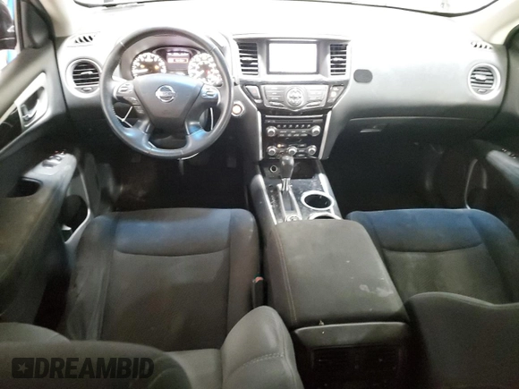 2015 Nissan Pathfinder S with VIN 5N1AR2MM5FC635656, listed as a Copart auction lot 54740355 with 125,835 mi miles and Salvage title. Bid and sale history available at DreamBid. Image 8.