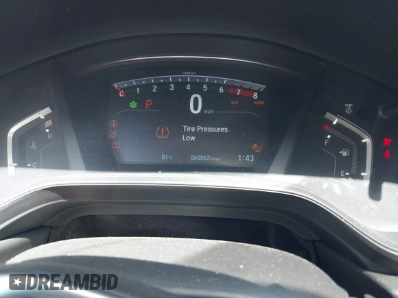 2020 Honda CR-V LX with VIN 2HKRW1H22LH412512, listed as a IAAI auction lot 42107381 with 60,062 mi miles and . Bid and sale history available at DreamBid. Image 7.