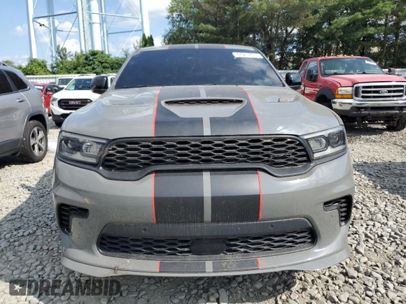 2021 Dodge Durango SRT Hellcat with VIN 1C4SDJH96MC689195, listed as a Copart auction lot 65217615 with Not provided miles and Salvage title. Bid and sale history available at DreamBid. Image 5.