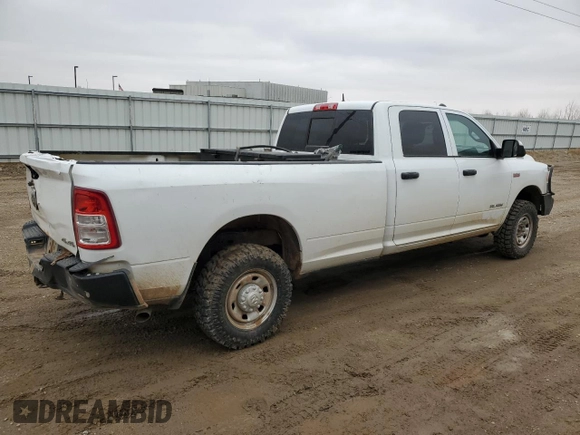2022 Ram 2500 Tradesman with VIN 3C6UR5HJ7NG130949, listed as a Copart auction lot 51494125 with 80,188 mi miles and Clean Title. Bid and sale history available at carsss.com. Image 3.