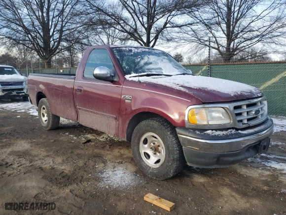1999 Ford F-150 Work Series with VIN 1FTRF17W7XNA44872, listed as a Copart auction lot 41815695 with 182,678 mi miles and Salvage Title. Bid and sale history available at carsss.com. Image 4.