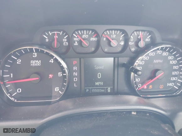 2018 Chevrolet Silverado 1500 Work Truck with VIN 1GCNCNEH8JZ134194, listed as a IAAI auction lot 40376580 with 155,003 mi miles. Bid and sale history available at carsss.com. Image 7.