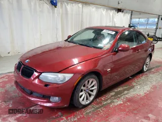 2011 BMW 3 Series 335i xDrive with VIN WBAKF9C56BE261669, listed as a Copart auction lot 55634135 with 178,487 mi miles and Salvage title. Bid and sale history available at DreamBid. Image 1.