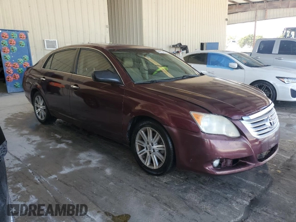 2008 Toyota Avalon XL with VIN 4T1BK36B58U302204, listed as a Copart auction lot 44815455 with 204,531 mi miles and Salvage Title. Bid and sale history available at carsss.com. Image 4.