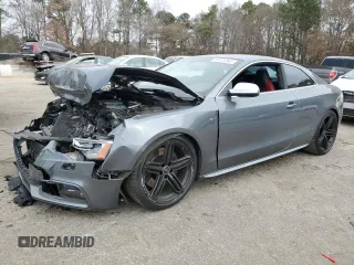 2013 Audi S5 Premium Plus with VIN WAUGGAFR7DA021799, listed as a Copart auction lot 86425364 with 122,219 mi miles and Clean Title. Bid and sale history available at carsss.com. Image 1.